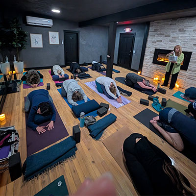 sound healing at serenity fitness